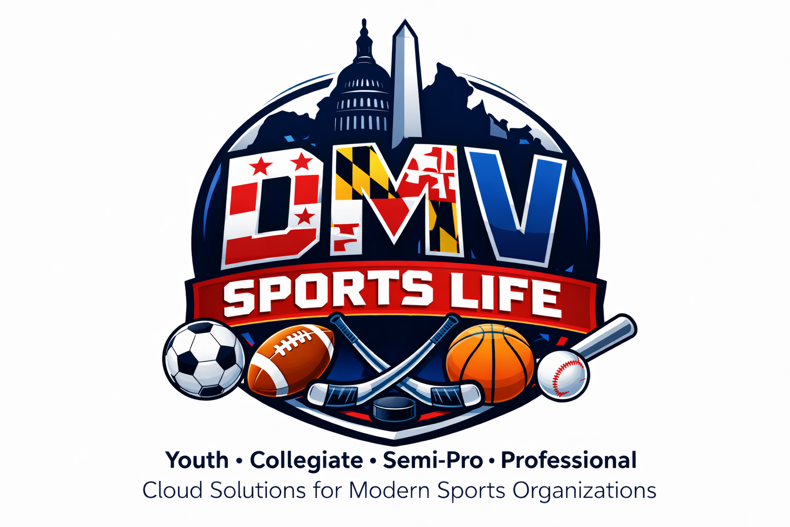 DMV Sports Life Logo